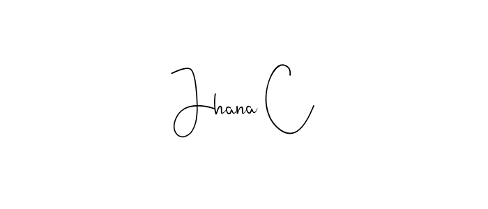 Similarly Andilay-7BmLP is the best handwritten signature design. Signature creator online .You can use it as an online autograph creator for name Jhana C. Jhana C signature style 4 images and pictures png