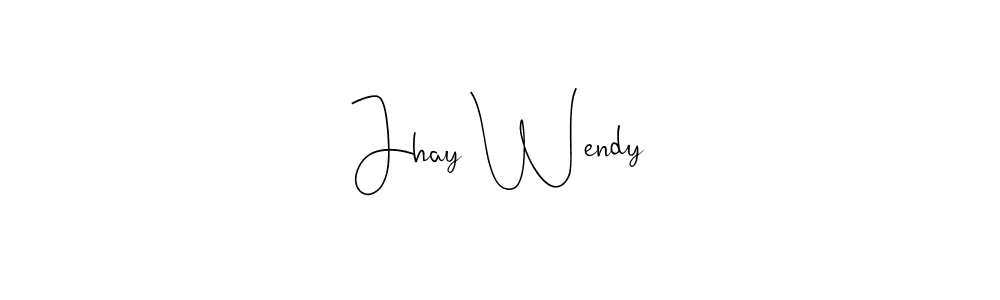 Best and Professional Signature Style for Jhay Wendy. Andilay-7BmLP Best Signature Style Collection. Jhay Wendy signature style 4 images and pictures png