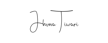 Master the art of signing with Jhuna Tiwari written in fluent Andilay-7BmLP script. A great template to practice and refine your handwriting. Jhuna Tiwari signature style 4 images and pictures png