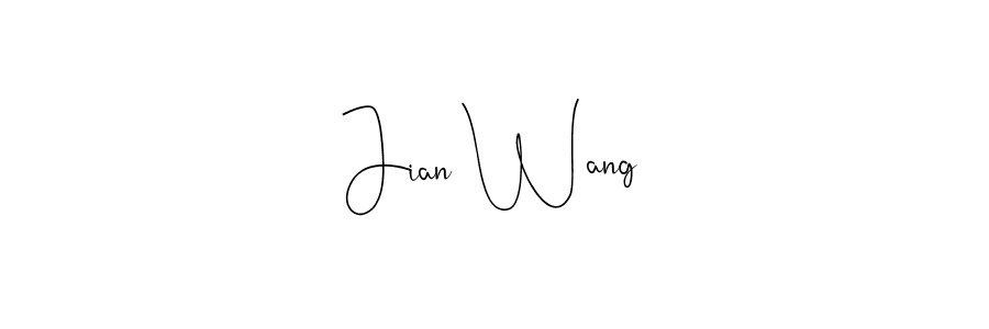 It looks lik you need a new signature style for name Jian Wang. Design unique handwritten (Andilay-7BmLP) signature with our free signature maker in just a few clicks. Jian Wang signature style 4 images and pictures png