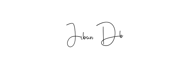 Here are the top 10 professional signature styles for the name Jiban Db. These are the best autograph styles you can use for your name. Jiban Db signature style 4 images and pictures png