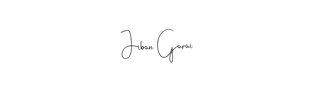 Jiban Garai stylish signature style. Best Handwritten Sign (Andilay-7BmLP) for my name. Handwritten Signature Collection Ideas for my name Jiban Garai. Jiban Garai signature style 4 images and pictures png