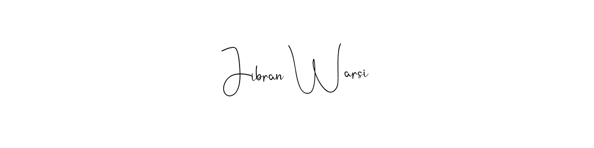 It looks lik you need a new signature style for name Jibran Warsi. Design unique handwritten (Andilay-7BmLP) signature with our free signature maker in just a few clicks. Jibran Warsi signature style 4 images and pictures png
