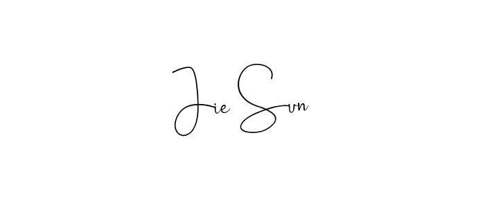 Here are the top 10 professional signature styles for the name Jie Sun. These are the best autograph styles you can use for your name. Jie Sun signature style 4 images and pictures png