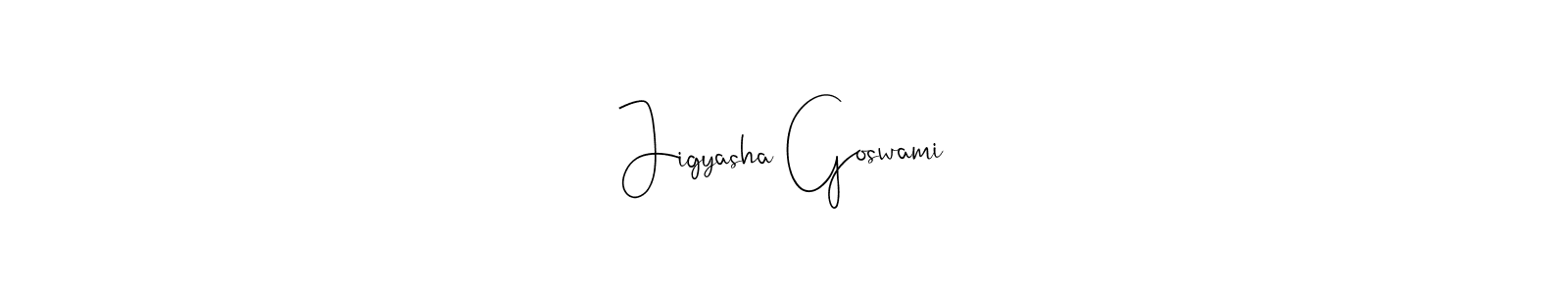 Here are the top 10 professional signature styles for the name Jigyasha Goswami. These are the best autograph styles you can use for your name. Jigyasha Goswami signature style 4 images and pictures png