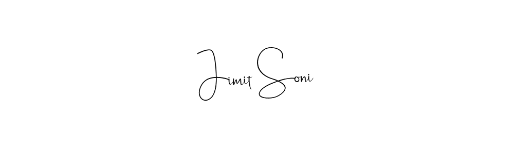 The best way (Andilay-7BmLP) to make a short signature is to pick only two or three words in your name. The name Jimit Soni include a total of six letters. For converting this name. Jimit Soni signature style 4 images and pictures png