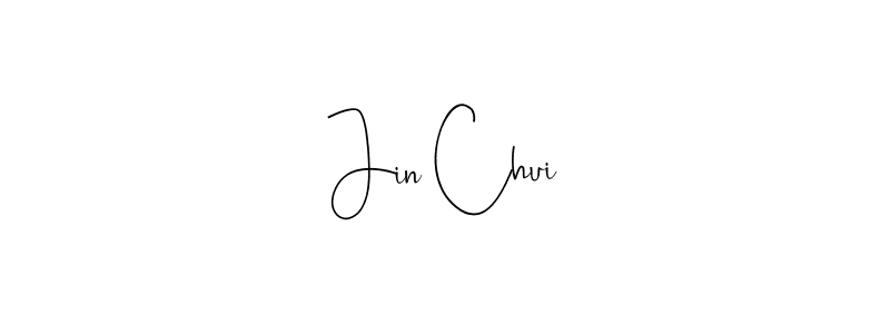 How to make Jin Chui signature? Andilay-7BmLP is a professional autograph style. Create handwritten signature for Jin Chui name. Jin Chui signature style 4 images and pictures png