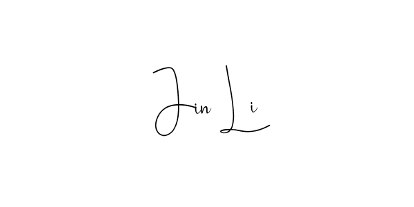 Best and Professional Signature Style for Jin Li. Andilay-7BmLP Best Signature Style Collection. Jin Li signature style 4 images and pictures png