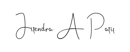 Stand out with a creative autograph for Jitendra A Patil. The Andilay-7BmLP styling blends modern aesthetics with classic signature flourishes. Jitendra A Patil signature style 4 images and pictures png
