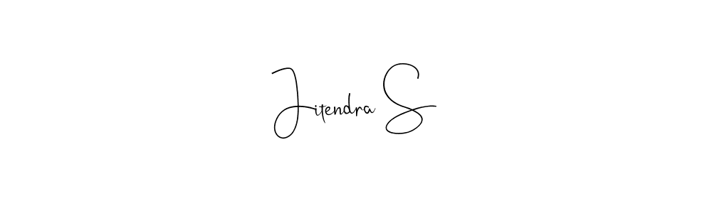 Also You can easily find your signature by using the search form. We will create Jitendra S name handwritten signature images for you free of cost using Andilay-7BmLP sign style. Jitendra S signature style 4 images and pictures png