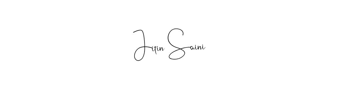 Similarly Andilay-7BmLP is the best handwritten signature design. Signature creator online .You can use it as an online autograph creator for name Jitin Saini. Jitin Saini signature style 4 images and pictures png