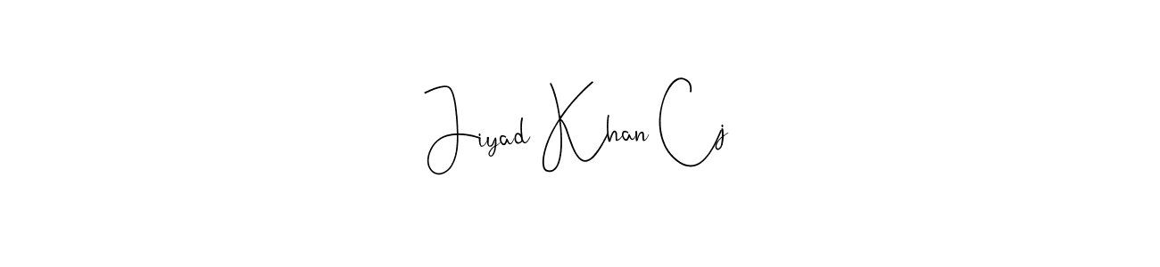 It looks lik you need a new signature style for name Jiyad Khan Cj. Design unique handwritten (Andilay-7BmLP) signature with our free signature maker in just a few clicks. Jiyad Khan Cj signature style 4 images and pictures png