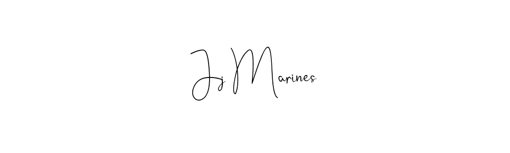 Also You can easily find your signature by using the search form. We will create Jj Marines name handwritten signature images for you free of cost using Andilay-7BmLP sign style. Jj Marines signature style 4 images and pictures png