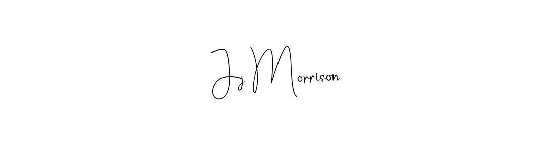 It looks lik you need a new signature style for name Jj Morrison. Design unique handwritten (Andilay-7BmLP) signature with our free signature maker in just a few clicks. Jj Morrison signature style 4 images and pictures png