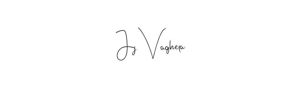 Also we have Jj Vaghela name is the best signature style. Create professional handwritten signature collection using Andilay-7BmLP autograph style. Jj Vaghela signature style 4 images and pictures png