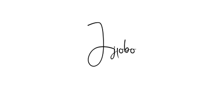 Designed for modern professionals: Jjlobo name signature crafted with Andilay-7BmLP script. Ready for digital PDF workflows. Jjlobo signature style 4 images and pictures png
