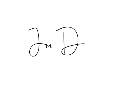 Also we have Jm D name is the best signature style. Create professional handwritten signature collection using Andilay-7BmLP autograph style. Jm D signature style 4 images and pictures png