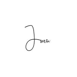 Use a signature maker to create a handwritten signature online. With this signature software, you can design (Andilay-7BmLP) your own signature for name Jma. Jma signature style 4 images and pictures png