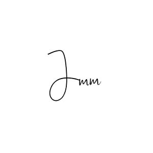 Make a beautiful signature design for name Jmm. Use this online signature maker to create a handwritten signature for free. Jmm signature style 4 images and pictures png