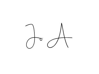 Best and Professional Signature Style for Jo A. Andilay-7BmLP Best Signature Style Collection. Jo A signature style 4 images and pictures png