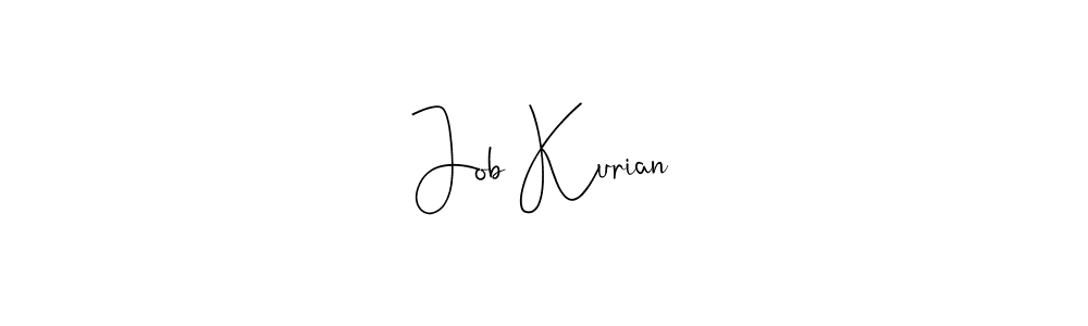 Design your own signature with our free online signature maker. With this signature software, you can create a handwritten (Andilay-7BmLP) signature for name Job Kurian. Job Kurian signature style 4 images and pictures png