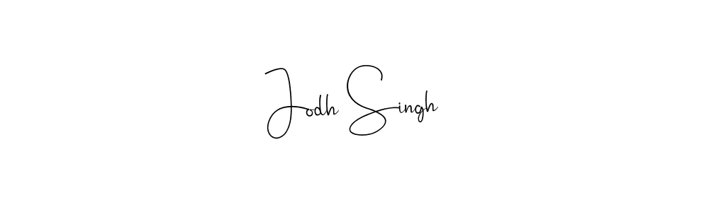 Jodh Singh stylish signature style. Best Handwritten Sign (Andilay-7BmLP) for my name. Handwritten Signature Collection Ideas for my name Jodh Singh. Jodh Singh signature style 4 images and pictures png