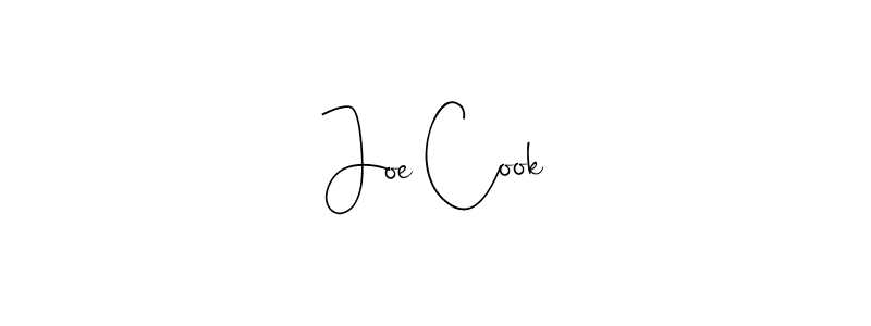 Joe Cook stylish signature style. Best Handwritten Sign (Andilay-7BmLP) for my name. Handwritten Signature Collection Ideas for my name Joe Cook. Joe Cook signature style 4 images and pictures png