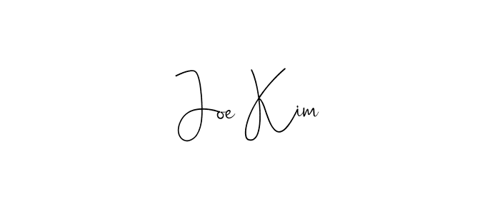 Also we have Joe Kim name is the best signature style. Create professional handwritten signature collection using Andilay-7BmLP autograph style. Joe Kim signature style 4 images and pictures png