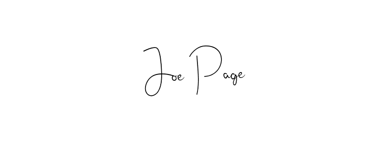 Use a signature maker to create a handwritten signature online. With this signature software, you can design (Andilay-7BmLP) your own signature for name Joe Page. Joe Page signature style 4 images and pictures png