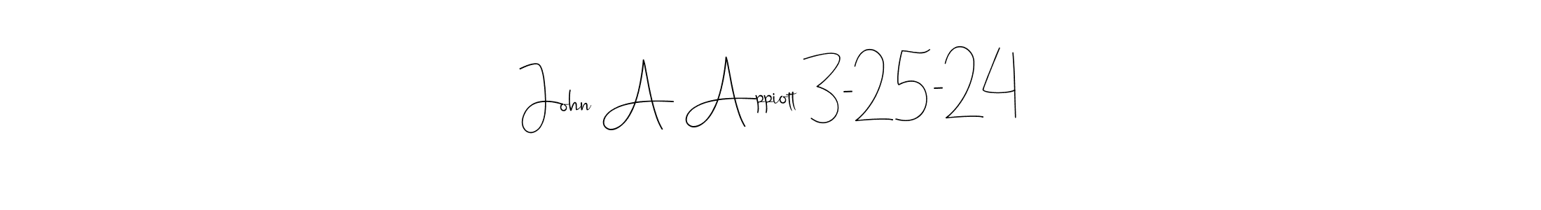 How to make John A Appiott 3-25-24 signature? Andilay-7BmLP is a professional autograph style. Create handwritten signature for John A Appiott 3-25-24 name. John A Appiott 3-25-24 signature style 4 images and pictures png