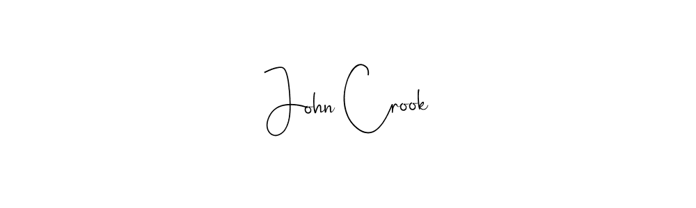 if you are searching for the best signature style for your name John Crook. so please give up your signature search. here we have designed multiple signature styles  using Andilay-7BmLP. John Crook signature style 4 images and pictures png