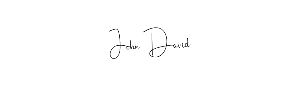 Create a beautiful signature design for name John David. With this signature (Andilay-7BmLP) fonts, you can make a handwritten signature for free. John David signature style 4 images and pictures png