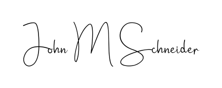 Create a beautiful signature design for name John M Schneider. With this signature (Andilay-7BmLP) fonts, you can make a handwritten signature for free. John M Schneider signature style 4 images and pictures png