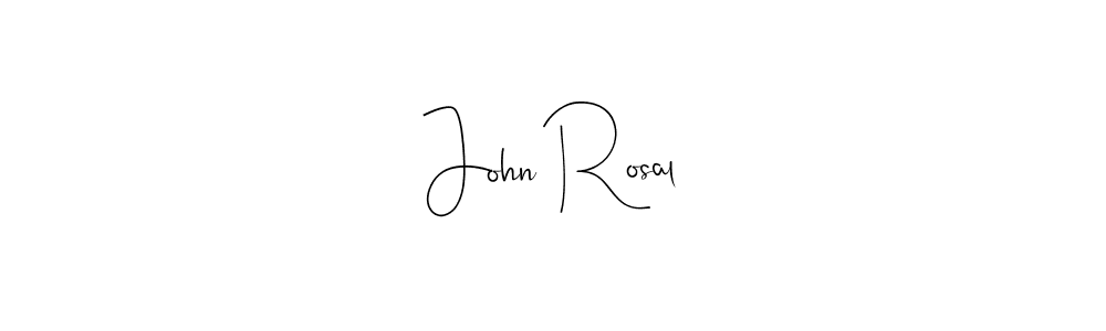 You should practise on your own different ways (Andilay-7BmLP) to write your name (John Rosal) in signature. don't let someone else do it for you. John Rosal signature style 4 images and pictures png