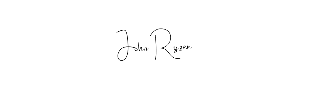 It looks lik you need a new signature style for name John Ryzen. Design unique handwritten (Andilay-7BmLP) signature with our free signature maker in just a few clicks. John Ryzen signature style 4 images and pictures png