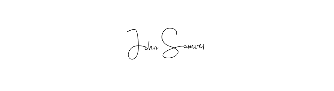 Also we have John Samuel name is the best signature style. Create professional handwritten signature collection using Andilay-7BmLP autograph style. John Samuel signature style 4 images and pictures png