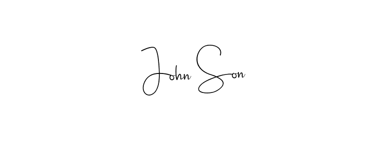 How to make John Son signature? Andilay-7BmLP is a professional autograph style. Create handwritten signature for John Son name. John Son signature style 4 images and pictures png