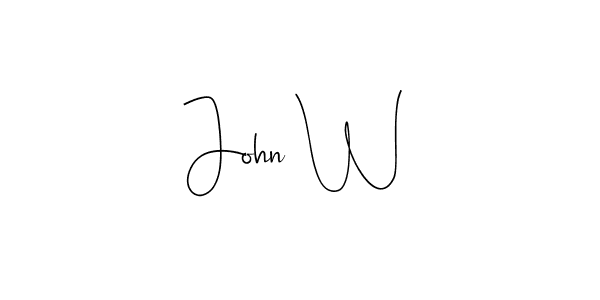 if you are searching for the best signature style for your name John W. so please give up your signature search. here we have designed multiple signature styles  using Andilay-7BmLP. John W signature style 4 images and pictures png