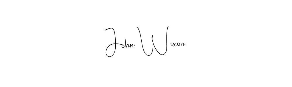 if you are searching for the best signature style for your name John Wixon. so please give up your signature search. here we have designed multiple signature styles  using Andilay-7BmLP. John Wixon signature style 4 images and pictures png