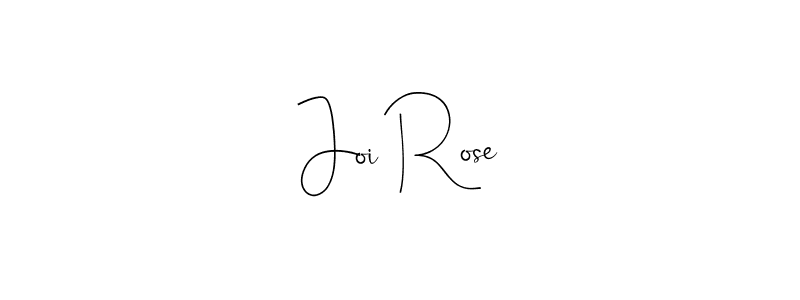 Make a beautiful signature design for name Joi Rose. Use this online signature maker to create a handwritten signature for free. Joi Rose signature style 4 images and pictures png