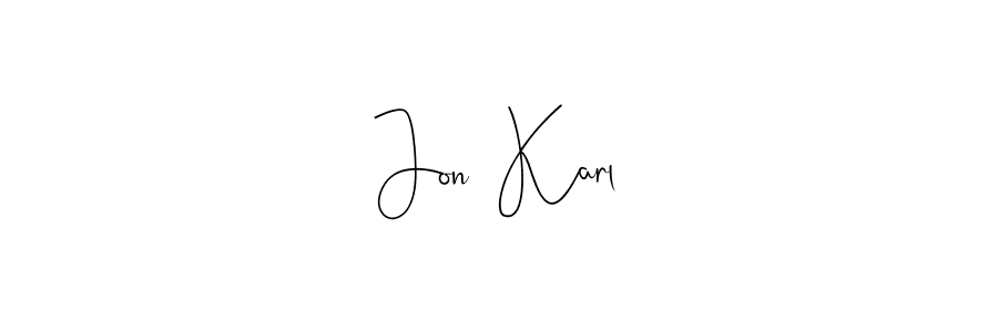 Once you've used our free online signature maker to create your best signature Andilay-7BmLP style, it's time to enjoy all of the benefits that Jon  Karl name signing documents. Jon  Karl signature style 4 images and pictures png