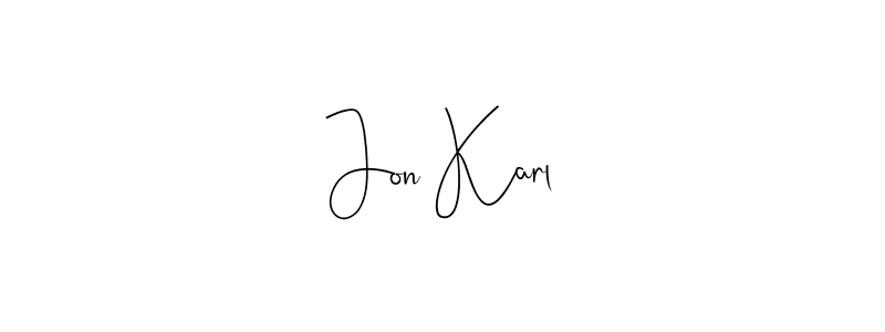 Once you've used our free online signature maker to create your best signature Andilay-7BmLP style, it's time to enjoy all of the benefits that Jon Karl name signing documents. Jon Karl signature style 4 images and pictures png