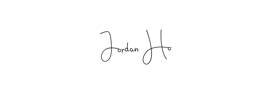 You should practise on your own different ways (Andilay-7BmLP) to write your name (Jordan Ho) in signature. don't let someone else do it for you. Jordan Ho signature style 4 images and pictures png