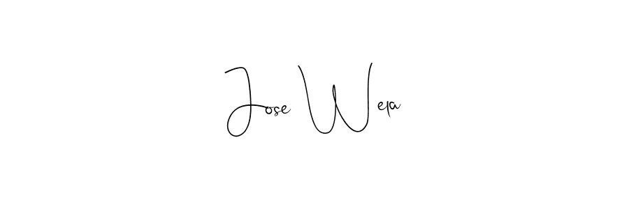 Here are the top 10 professional signature styles for the name Jose Wela. These are the best autograph styles you can use for your name. Jose Wela signature style 4 images and pictures png