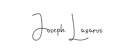 Practice writing Joseph Lazarus with the flow of Andilay-7BmLP lettering. A fantastic source of inspiration for developing your personal signature style. Joseph Lazarus signature style 4 images and pictures png
