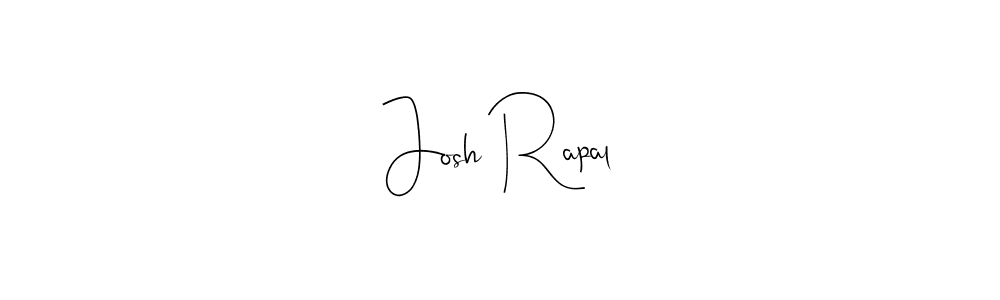 Use a signature maker to create a handwritten signature online. With this signature software, you can design (Andilay-7BmLP) your own signature for name Josh Rapal. Josh Rapal signature style 4 images and pictures png