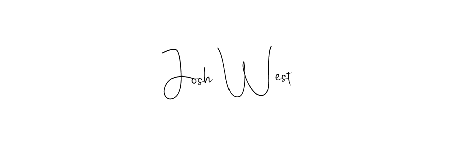 Also You can easily find your signature by using the search form. We will create Josh West name handwritten signature images for you free of cost using Andilay-7BmLP sign style. Josh West signature style 4 images and pictures png