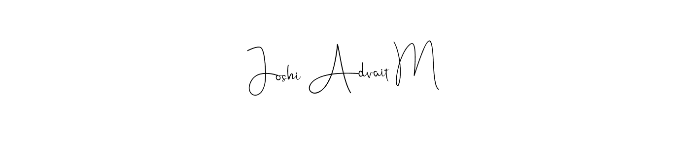 Check out images of Autograph of Joshi Advait M name. Actor Joshi Advait M Signature Style. Andilay-7BmLP is a professional sign style online. Joshi Advait M signature style 4 images and pictures png