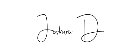 How to make Joshua D name signature. Use Andilay-7BmLP style for creating short signs online. This is the latest handwritten sign. Joshua D signature style 4 images and pictures png