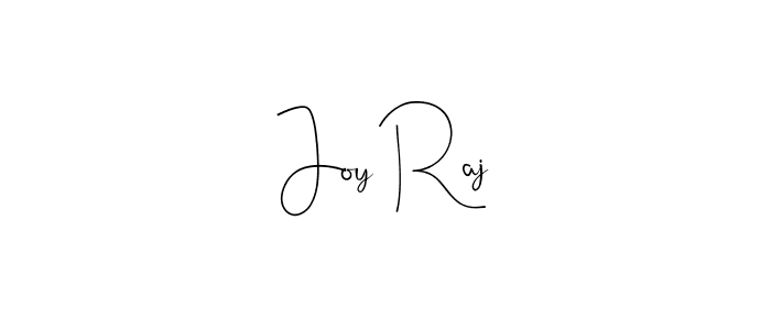Use a signature maker to create a handwritten signature online. With this signature software, you can design (Andilay-7BmLP) your own signature for name Joy Raj. Joy Raj signature style 4 images and pictures png
